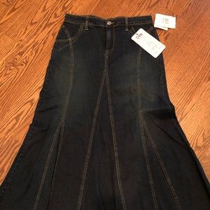 CAbi Jean Skirt